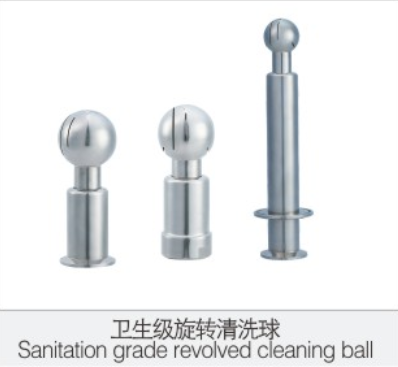 衛生級(ji)旋轉清(qing)洗球